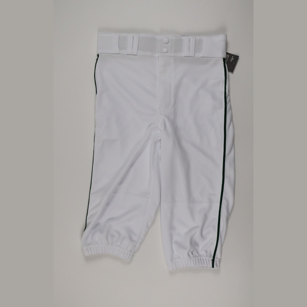 Champro Baseball Pants Triple Crown 2.0 Knicker White Green Youth XL NWT